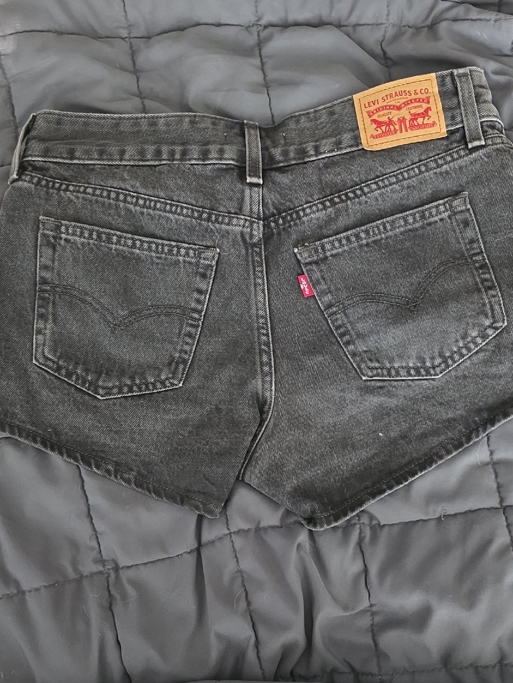 Levi's Black Wash Shorts